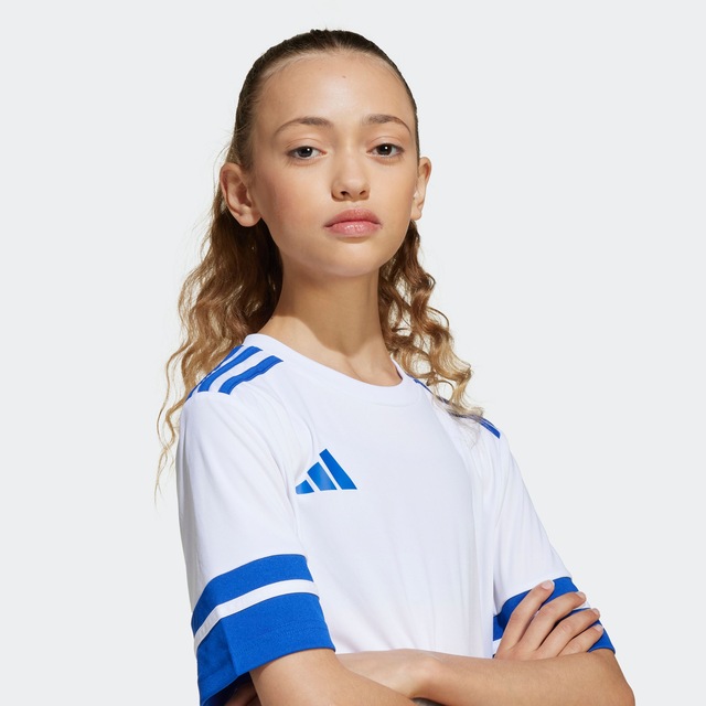 adidas Performance Fußballtrikot »SQUADRA 25 KIDS TRIKOT« für Kinder, mit AEROREADY-Technologie, aus Polyester, Kurzarmdesign