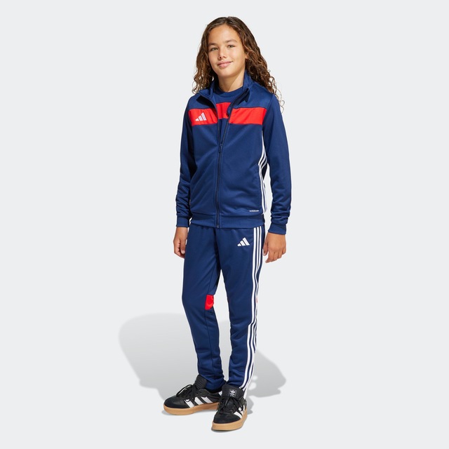 adidas Performance Trainingsanzug »TIRO 25 ESSENTIALS KIDS« 2 Stk. für Kinder, mit 2 Teilen, aus Polyester