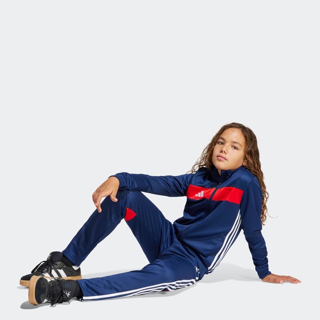 adidas Performance Trainingsanzug »TIRO 25 ESSENTIALS KIDS« 2 Stk. für Kinder, mit 2 Teilen, aus Polyester