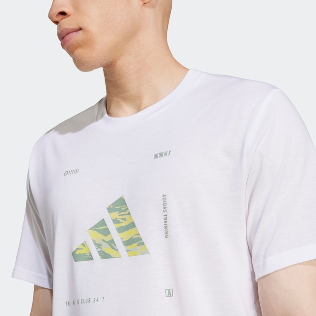 adidas Performance T-Shirt »CLIMACOOL TRAINING CAMO LOGO GRAPHIC« Trainingsshirt mit CLIMACOOL, Logo mit Camoprint