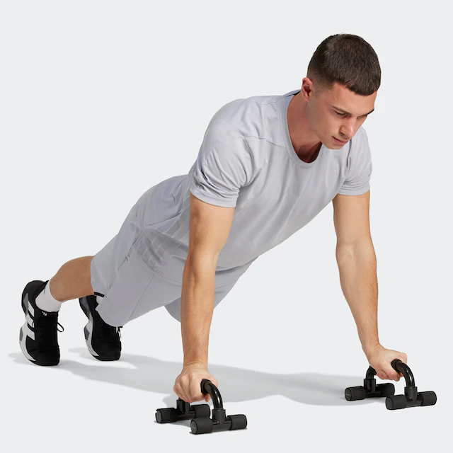 adidas Performance T-Shirt »DESIGNED 4 TRAINING 3-STREIFEN«