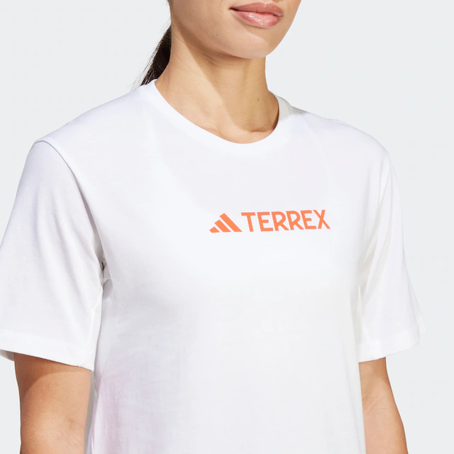 adidas TERREX Funktionsshirt »CLASSIC LOGO« für Sportmode und Outdoormode, mit Kurzarmdesign, ohne Verschluss