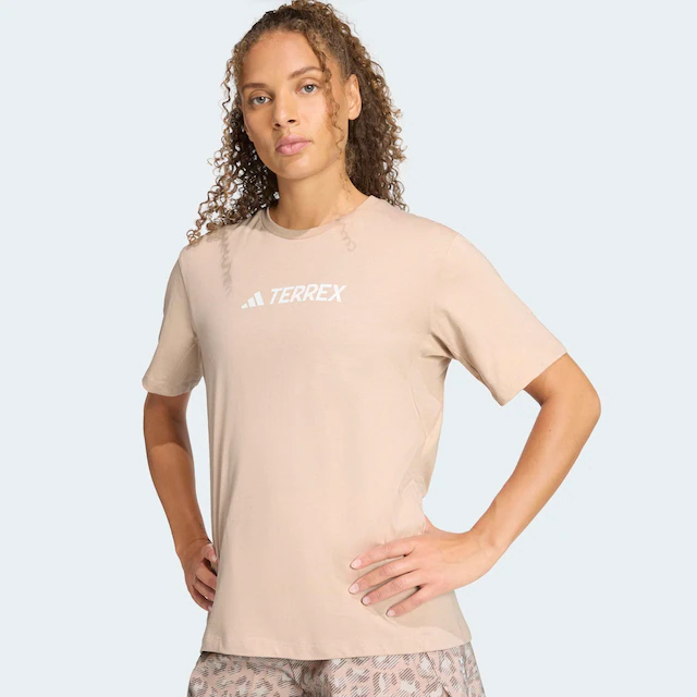 adidas TERREX Funktionsshirt »CLASSIC LOGO« für Sportmode und Outdoormode, mit Kurzarmdesign, ohne Verschluss