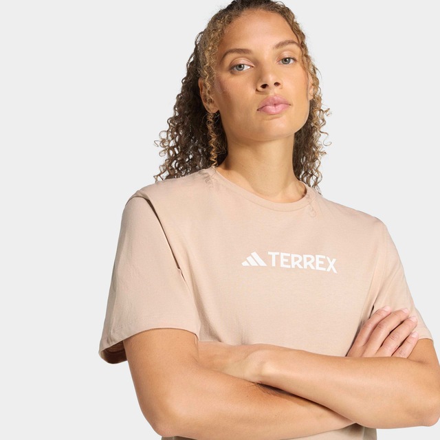 adidas TERREX Funktionsshirt »CLASSIC LOGO« für Sportmode und Outdoormode, mit Kurzarmdesign, ohne Verschluss