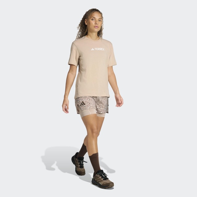 adidas TERREX Funktionsshirt »CLASSIC LOGO« für Sportmode und Outdoormode, mit Kurzarmdesign, ohne Verschluss