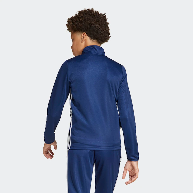 adidas Performance Trainingsshirt »TIRO 25 ESSENTIALS KIDS TRAININGSOBERTEIL« für Kinder, mit Reißverschluss, ohne Ausschnitt