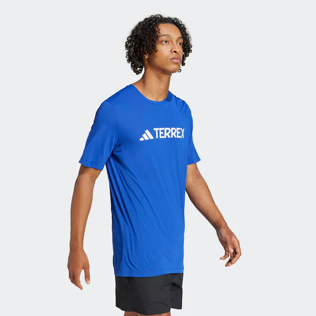 adidas TERREX Funktionsshirt »MULTI CLIMACOOL LOGO TECH« sportliches Funktionsshirt, ohne Verschluss, aus Polyester