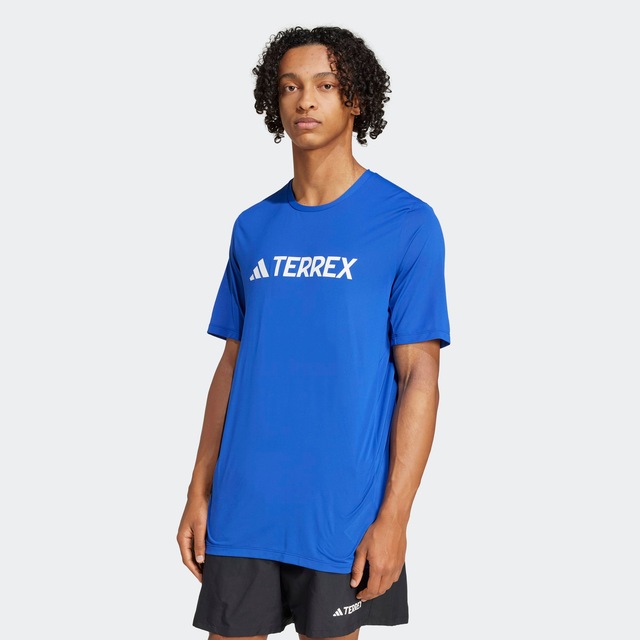 adidas TERREX Funktionsshirt »MULTI CLIMACOOL LOGO TECH« sportliches Funktionsshirt, ohne Verschluss, aus Polyester