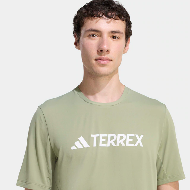 adidas TERREX Funktionsshirt »MULTI CLIMACOOL LOGO TECH« sportliches Funktionsshirt, ohne Verschluss, aus Polyester