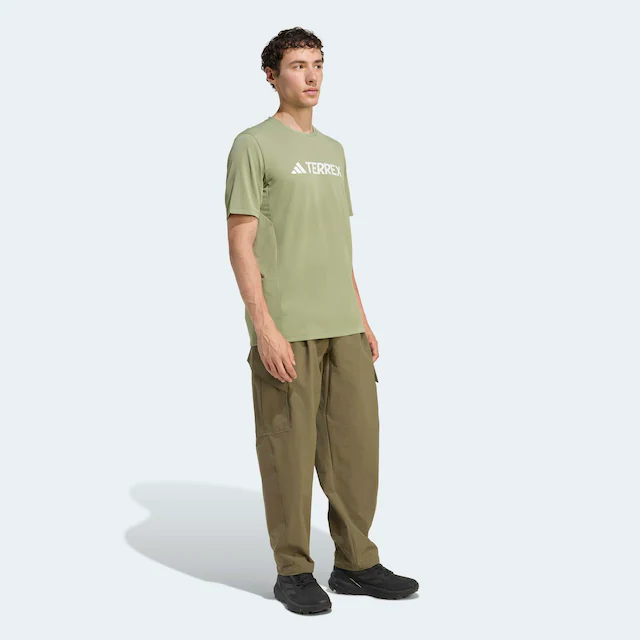 adidas TERREX Funktionsshirt »MULTI CLIMACOOL LOGO TECH« sportliches Funktionsshirt, ohne Verschluss, aus Polyester