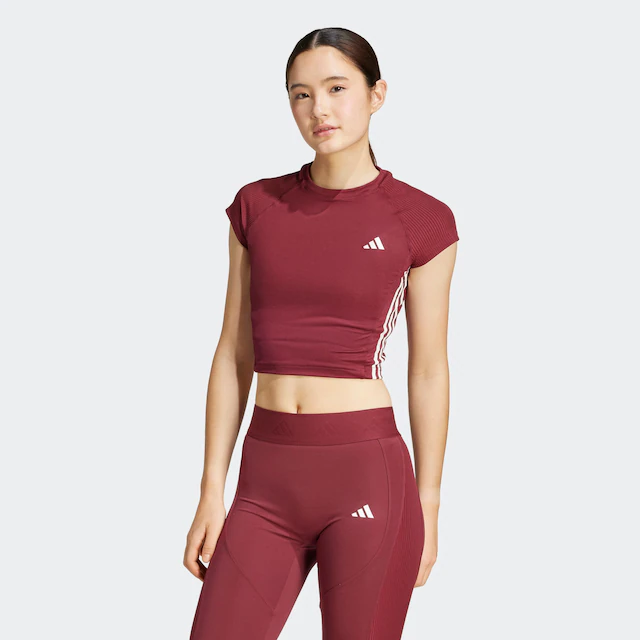 adidas Performance T-Shirt »HYPERGLAM RIB«