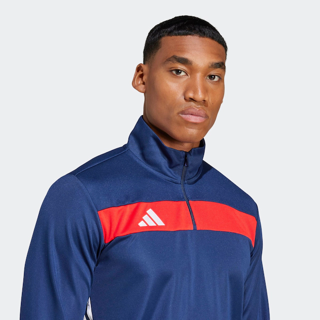 adidas Performance Trainingsjacke »TIRO 25 ESSENTIALS TRAININGSOBERTEIL« für Fußball, mit Reißverschluss, AEROREADY