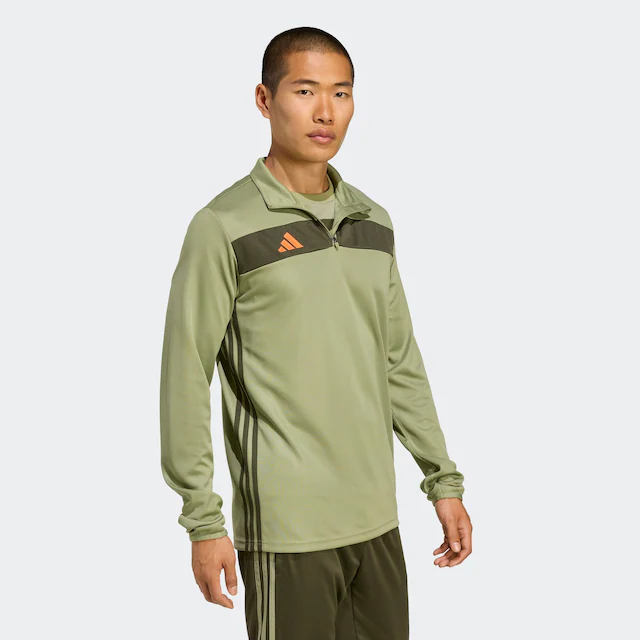 adidas Performance Trainingsjacke »TIRO 25 ESSENTIALS TRAININGSOBERTEIL« für Fußball, mit Reißverschluss, AEROREADY