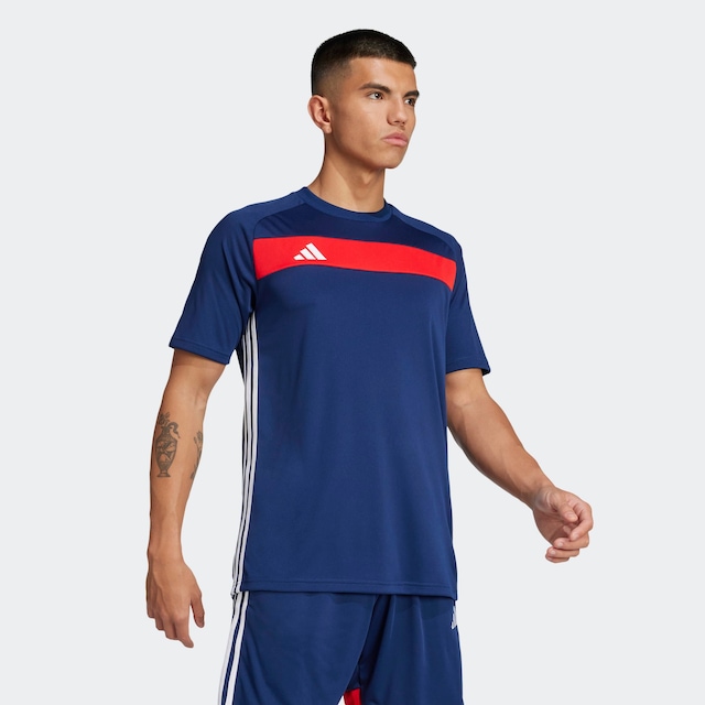 adidas Performance Fußballtrikot »TIRO 25 ESSENTIALS TRIKOT« mit Rundhals, ohne Verschluss, für Erwachsene, aus Polyester