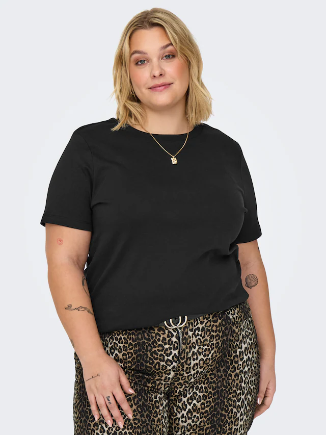 ONLY CARMAKOMA T-Shirt »CARJEN SS JEANS TEE JRS« Baumwolle, regular fit