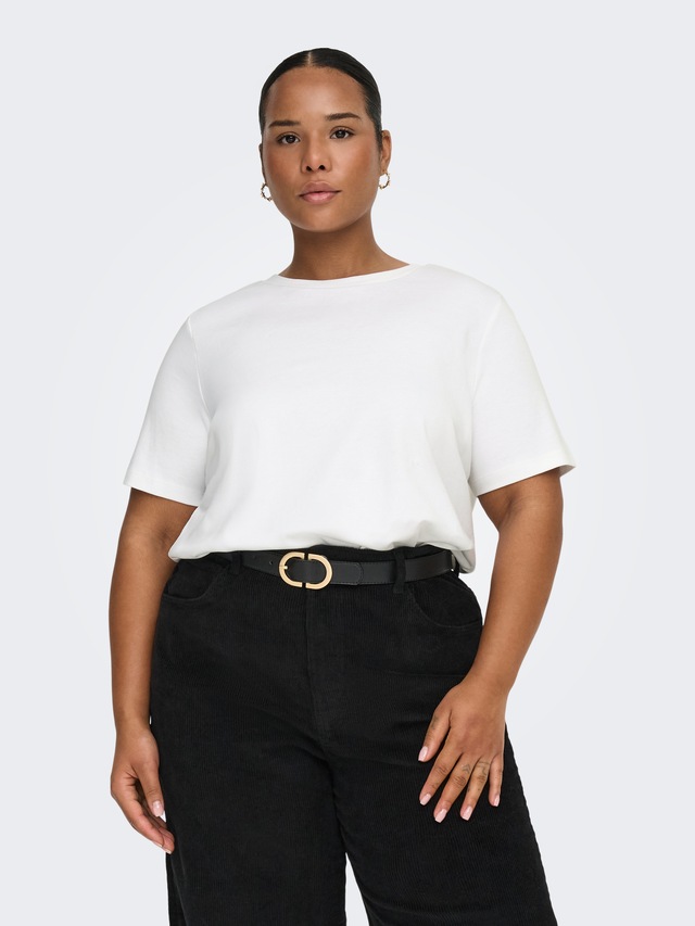 ONLY CARMAKOMA T-Shirt »CARJEN SS JEANS TEE JRS« Baumwolle, regular fit