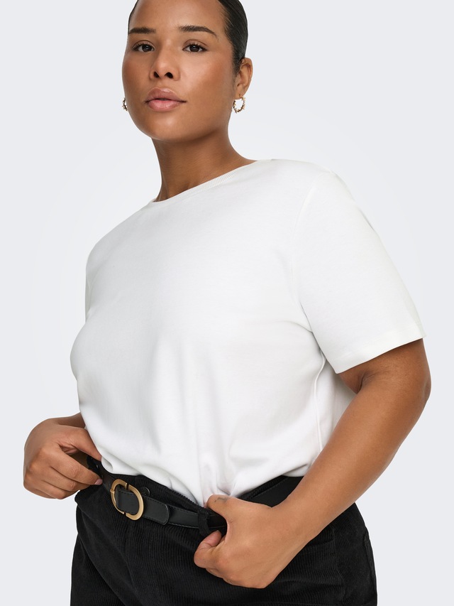 ONLY CARMAKOMA T-Shirt »CARJEN SS JEANS TEE JRS« Baumwolle, regular fit