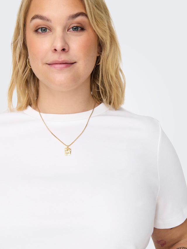 ONLY CARMAKOMA T-Shirt »CARJEN SS JEANS TEE JRS« Baumwolle, regular fit