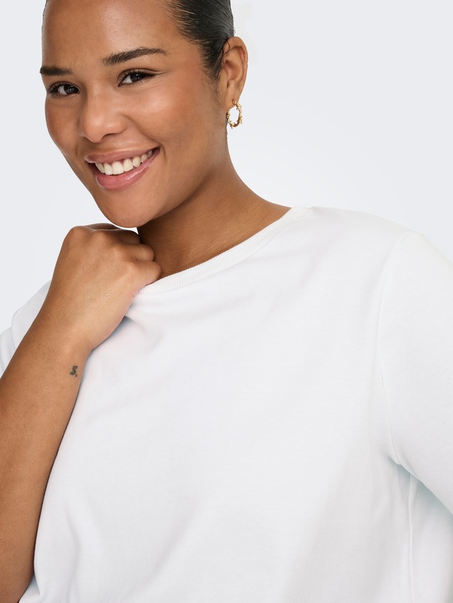 ONLY CARMAKOMA T-Shirt »CARJEN SS JEANS TEE JRS« Baumwolle, regular fit