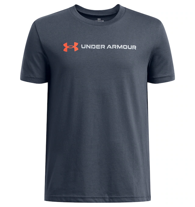 Under Armour® T-Shirt »UA B LOGO WORDMARK SS« für Kinder geeignet, mit Logodruck, Kurzarm