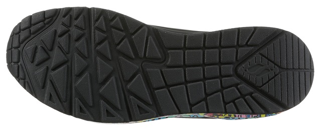 Skechers Sneaker »UNO« Plateausneaker, Schnürschuh mit Keilabsatz