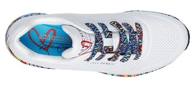 Skechers Sneaker »UNO« Plateausneaker, Schnürschuh mit Keilabsatz