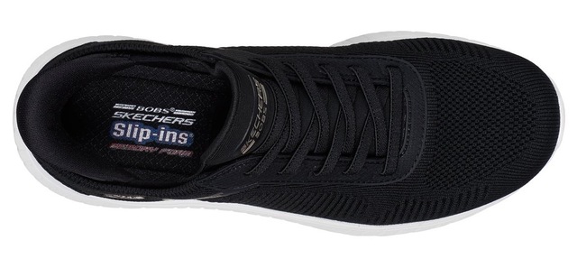 Skechers Slip-On Sneaker »BOBS SQUAD CHAOS-CURRENT MUSE« , Slipper, Freizeitschuh in veganer Verarbeitung
