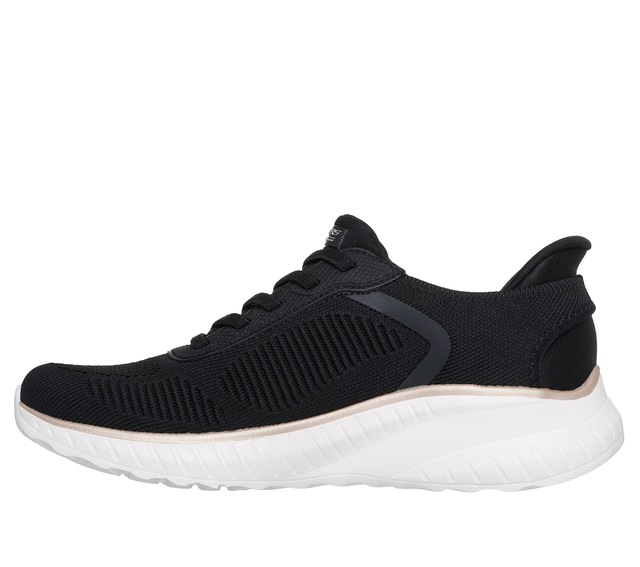 Skechers Slip-On Sneaker »BOBS SQUAD CHAOS-CURRENT MUSE« , Slipper, Freizeitschuh in veganer Verarbeitung