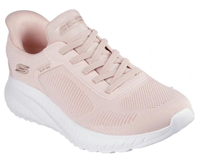 Skechers Slip-On Sneaker »BOBS SQUAD CHAOS-CURRENT MUSE« , Slipper, Freizeitschuh in veganer Verarbeitung