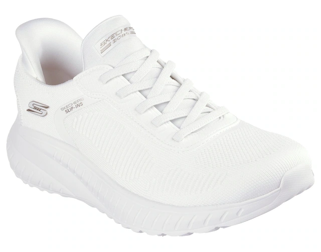 Skechers Slip-On Sneaker »BOBS SQUAD CHAOS-CURRENT MUSE« , Slipper, Freizeitschuh in veganer Verarbeitung