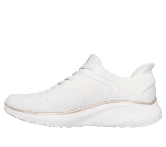 Skechers Slip-On Sneaker »BOBS SQUAD CHAOS-CURRENT MUSE« , Slipper, Freizeitschuh in veganer Verarbeitung