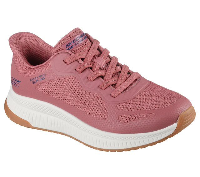Skechers Slip-On Sneaker »BOBS SQUAD 4« Slipper, Freizeitschuh, Halbschuh mit Memory Foam