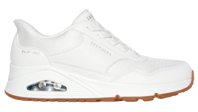 Skechers Slip-On Sneaker »UNO-SIMPLIFIED SLIP-IN« , Keilsneaker, Slipper mit integrierter Slip-Ins Technologie
