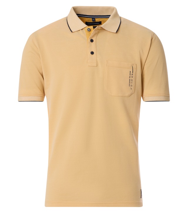 CASAMODA Poloshirt »CASAMODA Polo-Shirt uni«