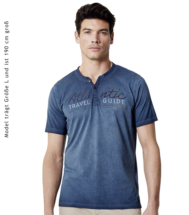 CASAMODA Henleyshirt »CASAMODA Henley uni«