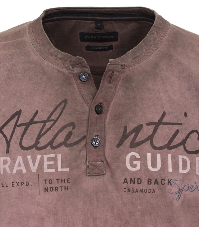 CASAMODA Henleyshirt »CASAMODA Henley uni«