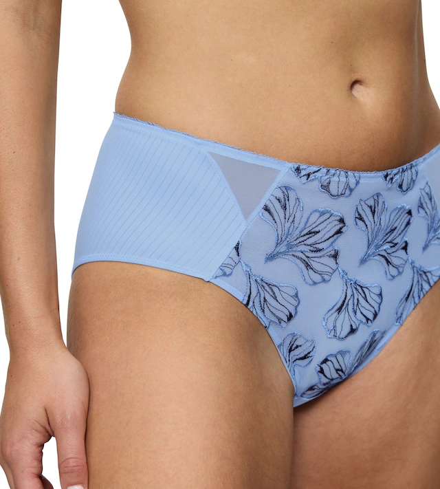 Triumph Maxislip »Wild Iris Florale« mehrfarbige Stickerei, hochgeschnitten, leicht formend