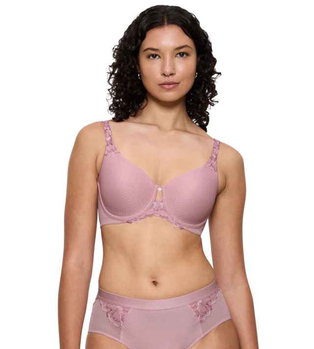 Triumph Minimizer-BH »Wild Azalea Florale« Spitzendetails, Satin-Jacquard, Träger verstellbar