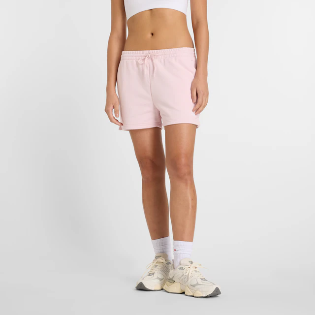 New Balance Shorts »Sport Essentials French Terry Short« kurze Hose, lockere Passform, atmungsaktives Material