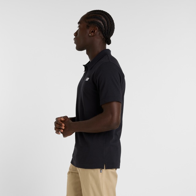 New Balance Poloshirt »Cotton Pique Polo« mit Polokragen, Kurzarm, aus Baumwolle und Polyester