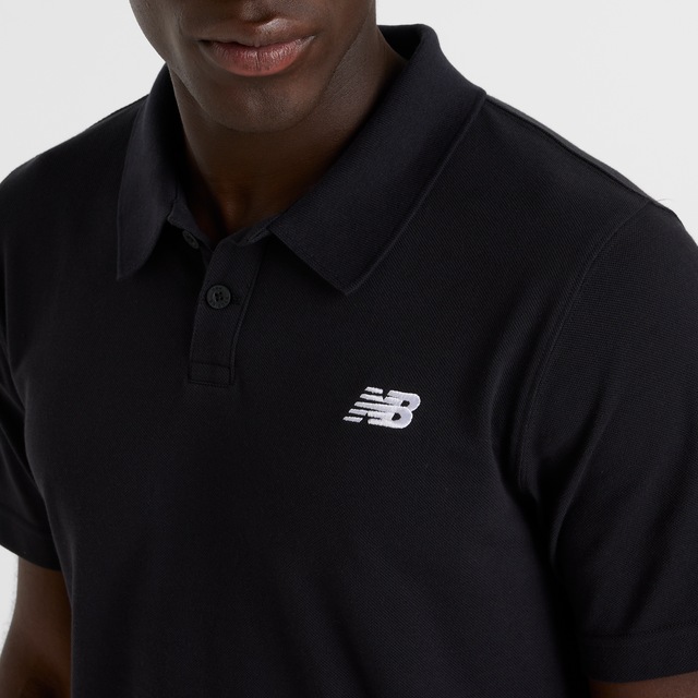 New Balance Poloshirt »Cotton Pique Polo« mit Polokragen, Kurzarm, aus Baumwolle und Polyester