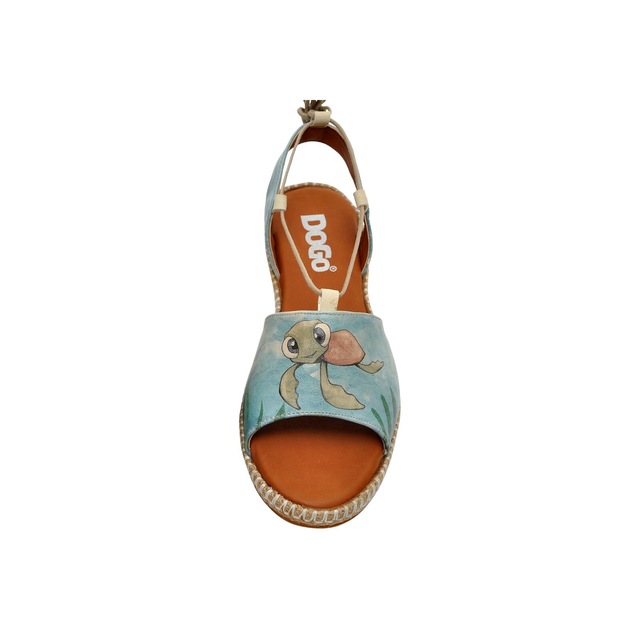 DOGO Sandale »Hazel Victor Bicycles Damen Sandalen, Hazel Spread Your Wings« Handgefertigt