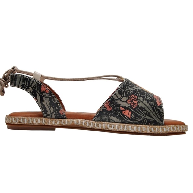 DOGO Sandale »Hazel Victor Bicycles Damen Sandalen, Hazel Spread Your Wings« Handgefertigt