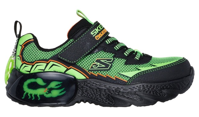 Skechers Sneaker »CREATURE-CRAWLERS« Klettschuh mit coolem Motiv, Größenschablone zum Download