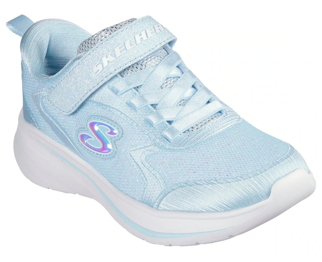 Skechers Sneaker »WAVE 92« Schlupfschuh mit Glitzer für Mädchen, Größenschablone zum Download