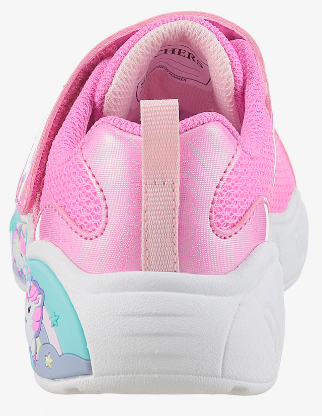 Skechers Lauflernschuh »PLAY SCENE-FUN SQUAD« Sneaker mit bunten Motiven verziert, Größenschablone zum Download