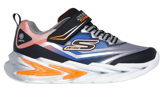 Skechers Sneaker »FLEX-GLOW ULTRA« Klettschuh zum Schlüpfen, Größenschablone zum Download