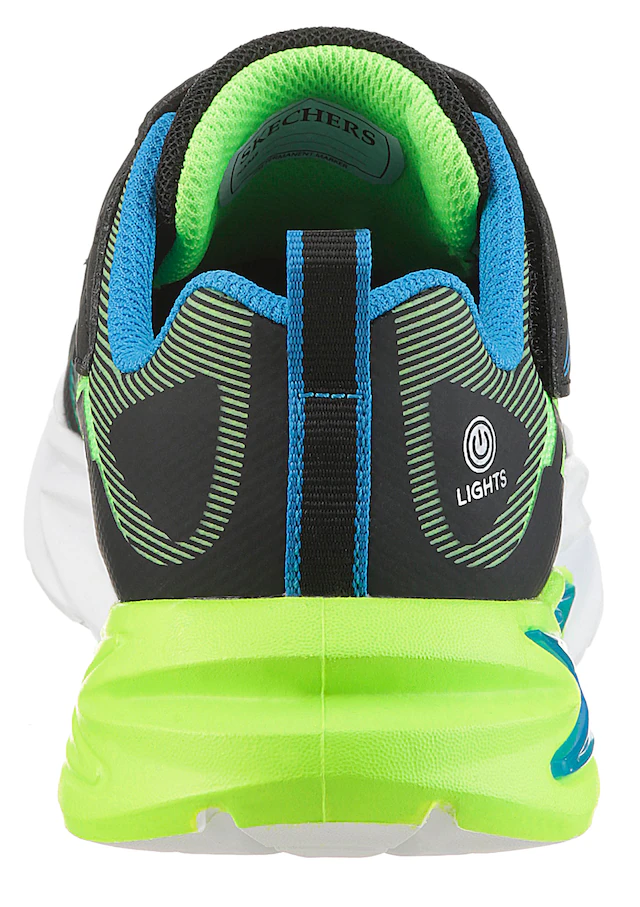 Skechers Sneaker »FLEX-GLOW ULTRA« Klettschuh zum Schlüpfen, Größenschablone zum Download
