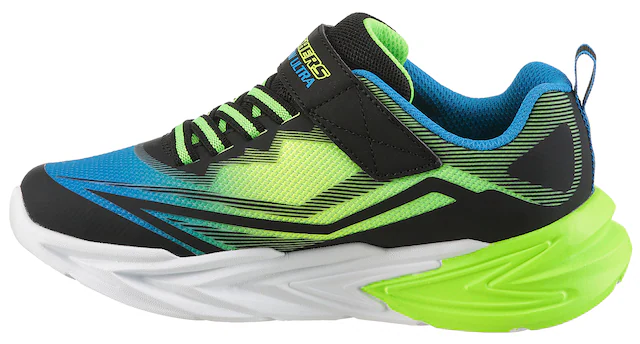 Skechers Sneaker »FLEX-GLOW ULTRA« Klettschuh zum Schlüpfen, Größenschablone zum Download