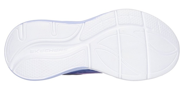 Skechers Sneaker »COSMIC GLOW LIGHTS« Klettschuh mit Glitzer, Größenschablone zum Download